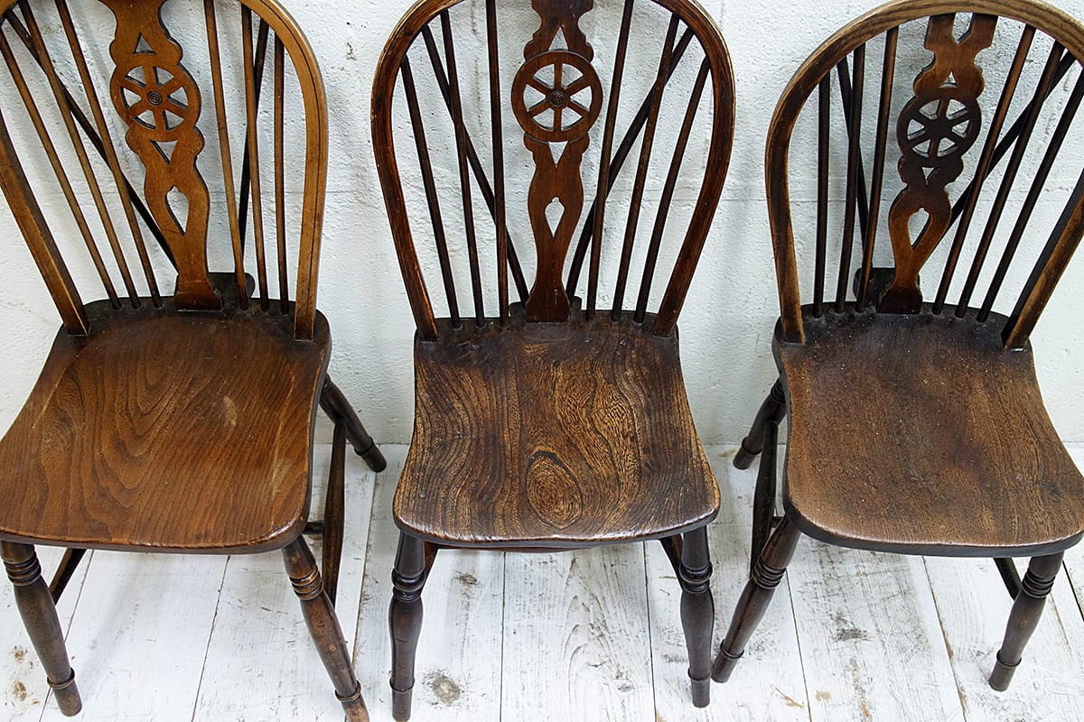 様々なデザインのWheelback chair | THE PENNY WISE Antique ザ