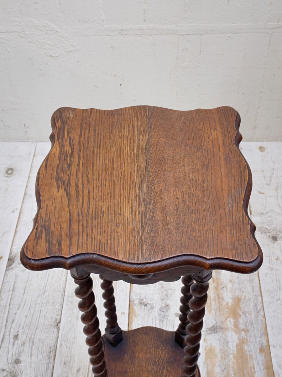 イギリス製　ガードスタンド　オーク　ビンテージ オークプラントスタンド | THE PENNY WISE Antique ザ