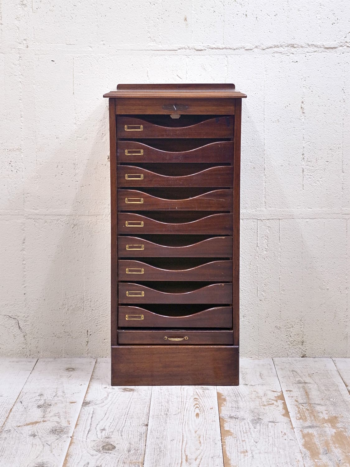 【ペニーワイズ】タンス【イギリス・アンティーク】 マホガニーファイルキャビネット | THE PENNY WISE Antique ザ