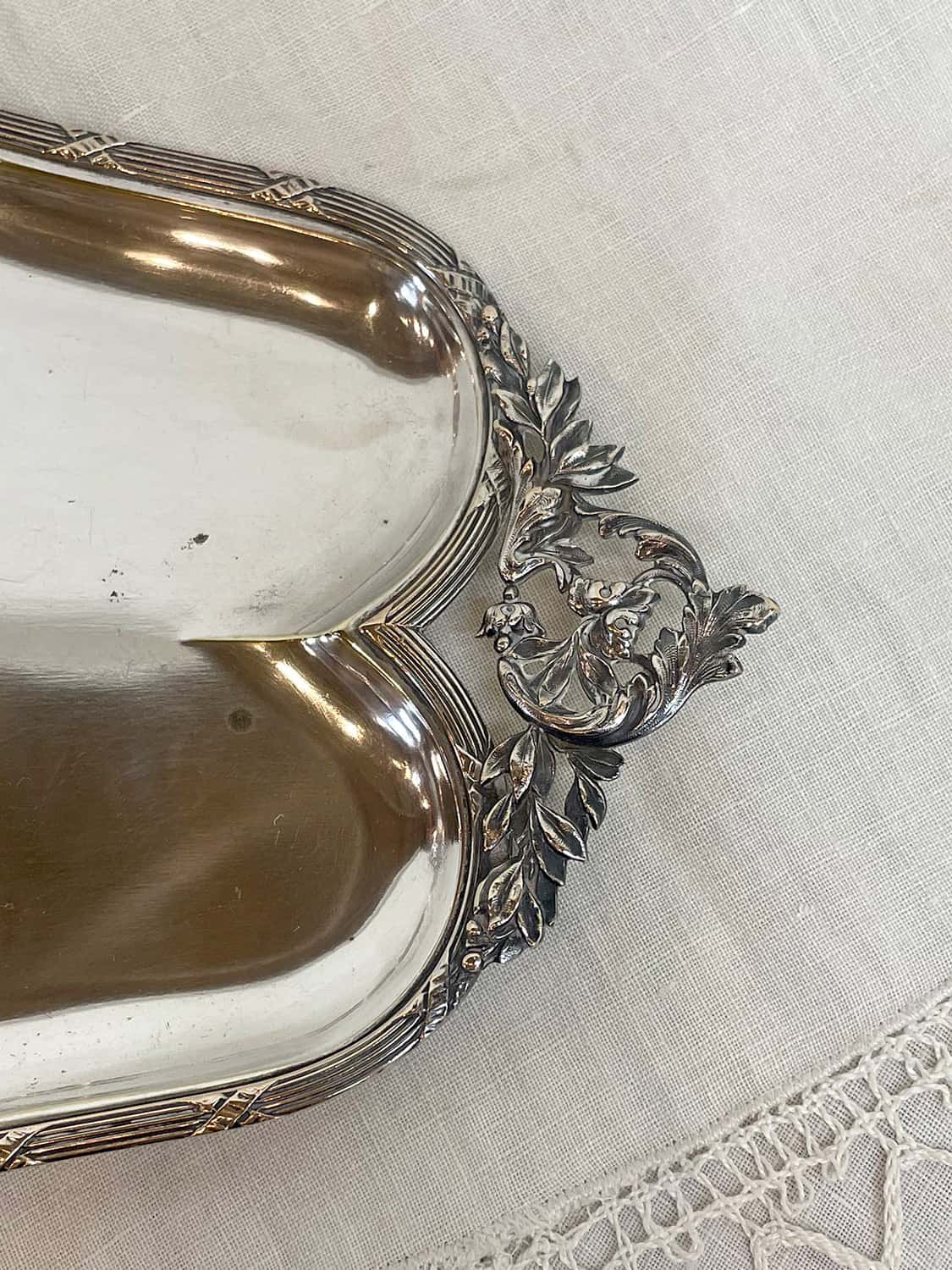 純銀P シルバープレート シュガー クリーマー トレイ ビンテージ シルバー シルバープレートトレイ | THE PENNY WISE Antique ザ