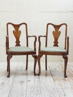 マホガニーアームチェア